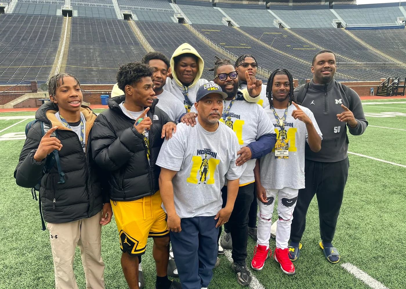 Game day at the Big House